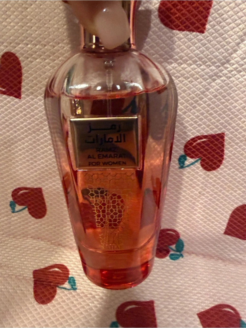 Ramz Al Emarat Sahari Eau de P 3.4 oz - Pink Gradient Bottle